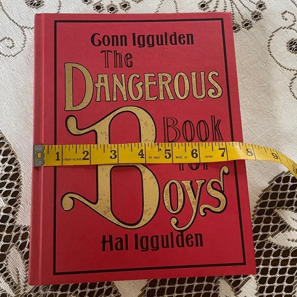 The Dangerous Book for Boys — Title Page (White/Black)